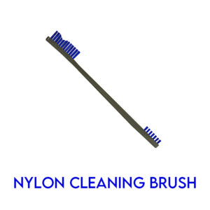 nylon cleaning brush, gun cleaning, scrubbing brush, gunsmithing, cleaning guns